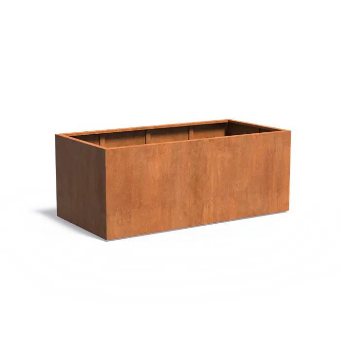 Hochbeete aus Cortenstahl "mit Boden"