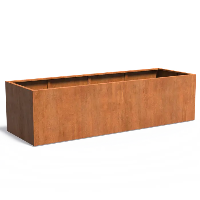 Hochbeete aus Cortenstahl "ohne Boden"