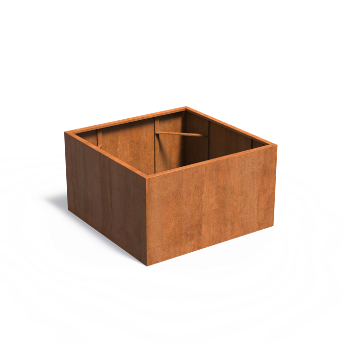 Hochbeete aus Cortenstahl "ohne Boden"