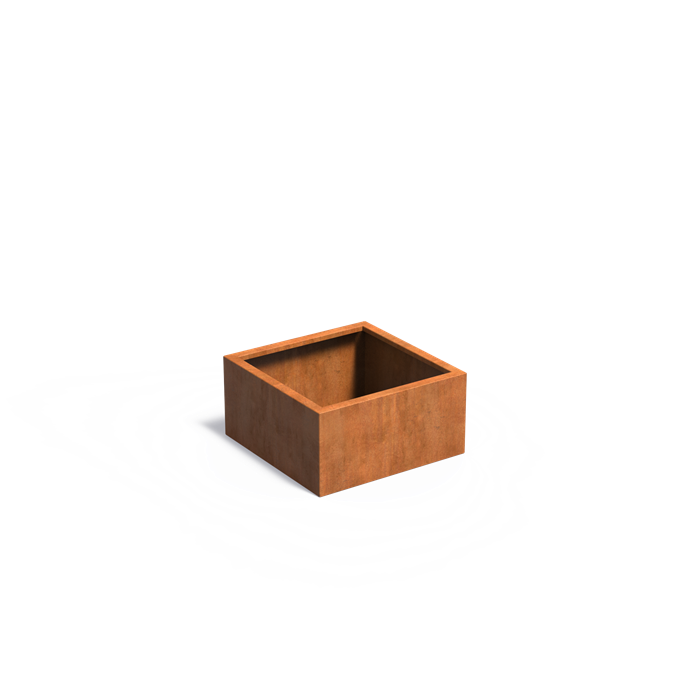 Hochbeete aus Cortenstahl "ohne Boden"