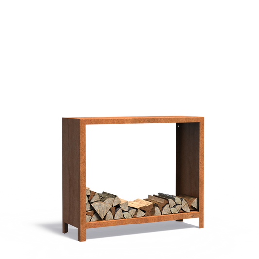 Holzlager 120 cm x 40 cm x 100 cm