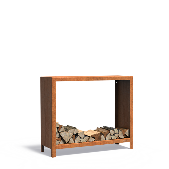 Holzlager 120 cm x 40 cm x 100 cm