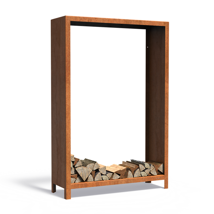 Holzlager 120 cm x 40 cm x 180 cm