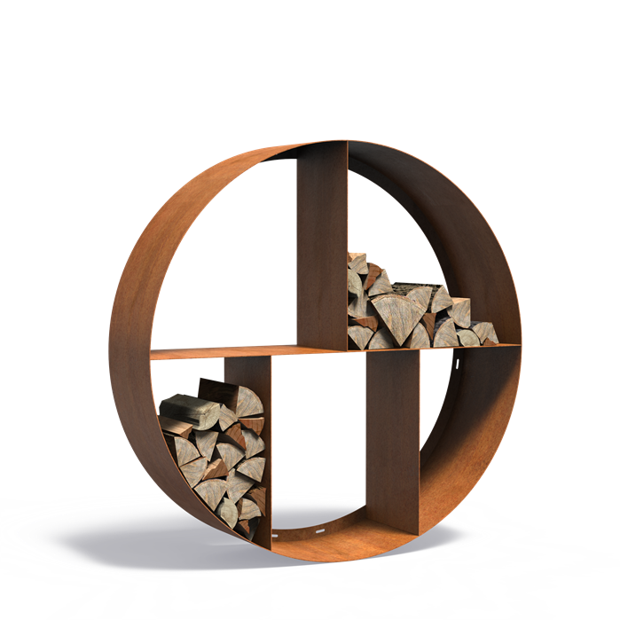 Holzlager Ø 150 cm