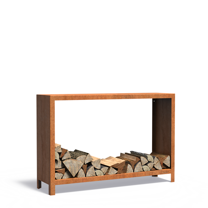 Holzlager 150 cm x 40 cm x 100 cm