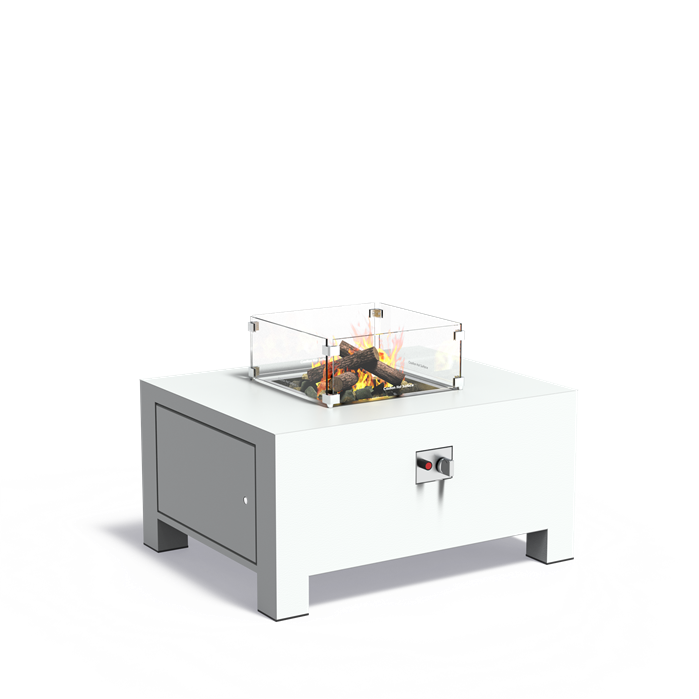 Gasbrenner aus Aluminium (100cm x 80cm x 50cm)