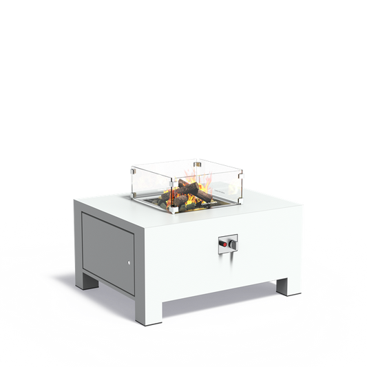 Gasbrenner aus Aluminium (100cm x 80cm x 50cm)