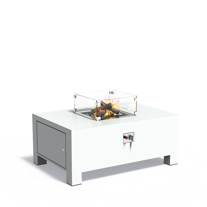 Gasbrenner aus Aluminium (120cm x 80cm x 50cm)