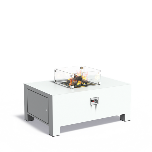 Gasbrenner aus Aluminium (120cm x 80cm x 50cm)
