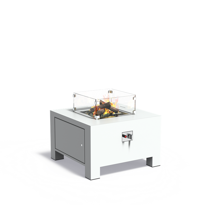 Gasbrenner aus Aluminium (80cm x 80cm x 50cm)