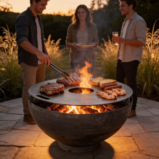 Feuerschale "Wilma mit Grillplatte"