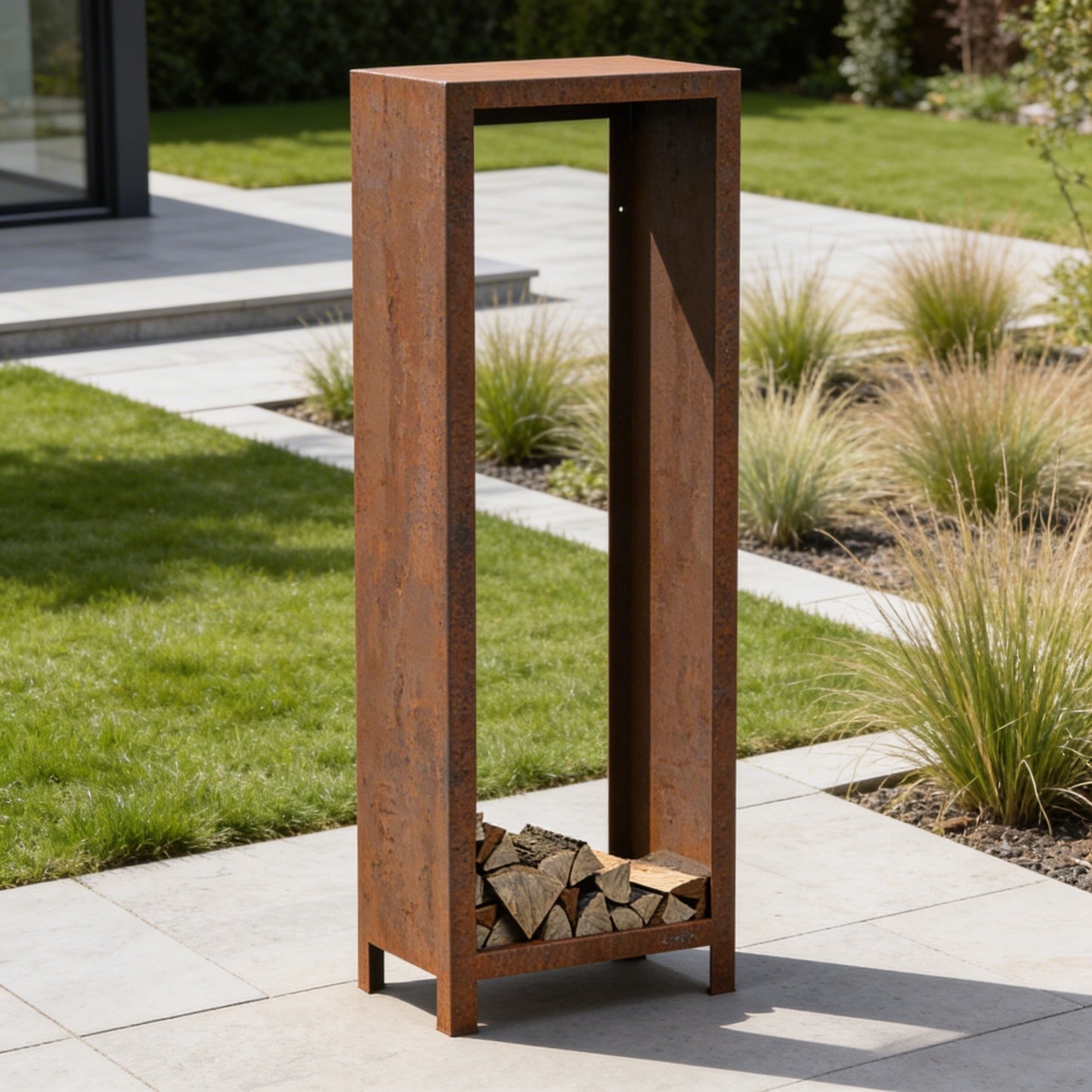 Holzlager 60 cm x 40 cm x 180 cm