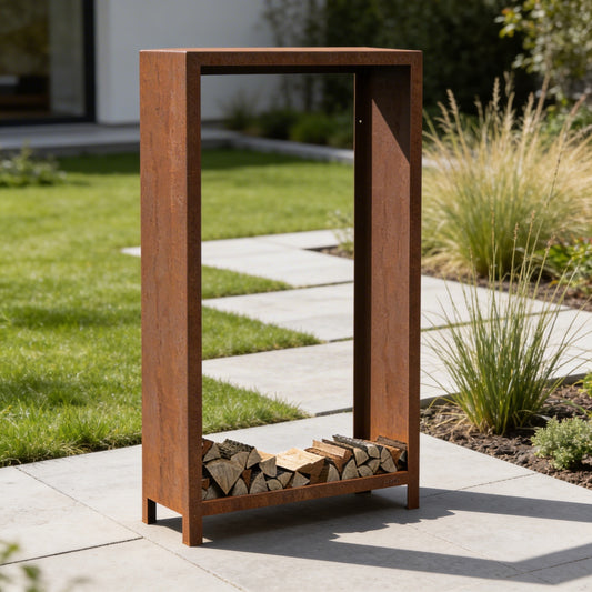 Holzlager 100 cm x 40 cm x 180 cm