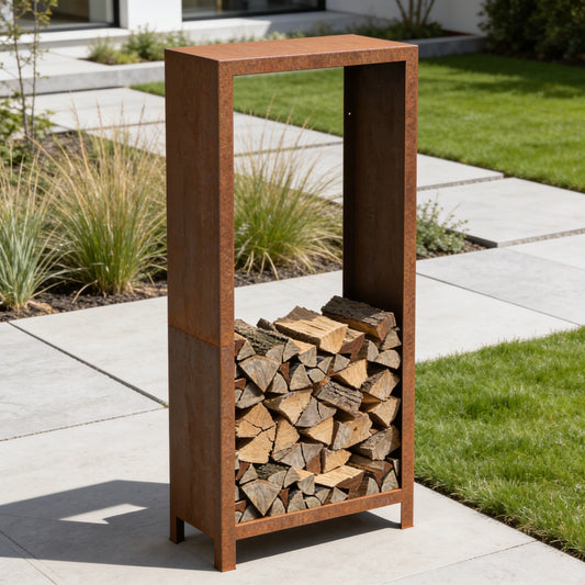 Holzlager 80 cm x 40 cm x 180 cm