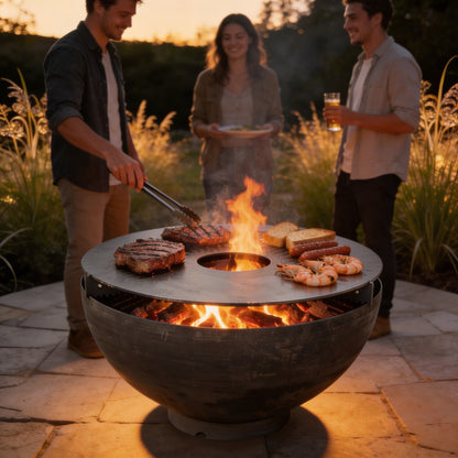 Feuerschale "Wilma mit Grillplatte"