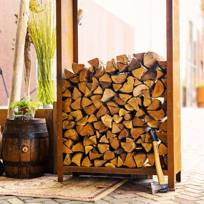 Holzlager 60 cm x 40 cm x 180 cm